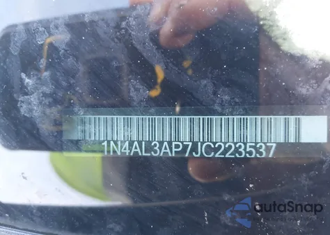 2018 Nissan Altima 2.5 Sl из США, поврежденный, VIN 1N4AL3AP7JC223537